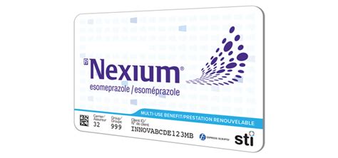 innovicares Nexium card